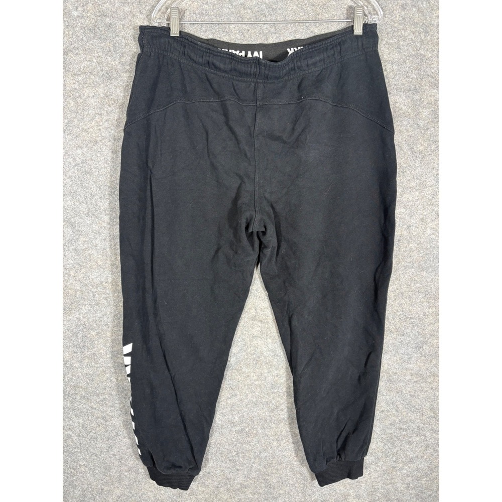 IVY PARK Black Logo Sweatpants‎ Joggers Athletic Womens Size L Made in Turkey - Picture 5 of 5